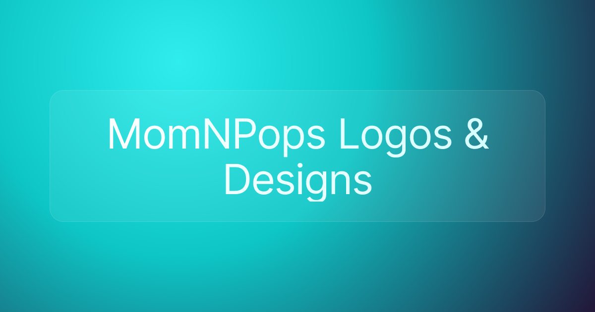 MomNPops Logos & Designs