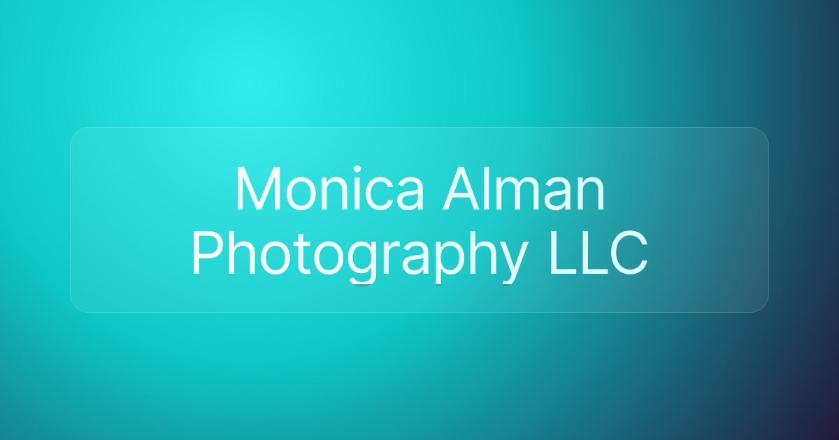 Monica Alman Photography LLC