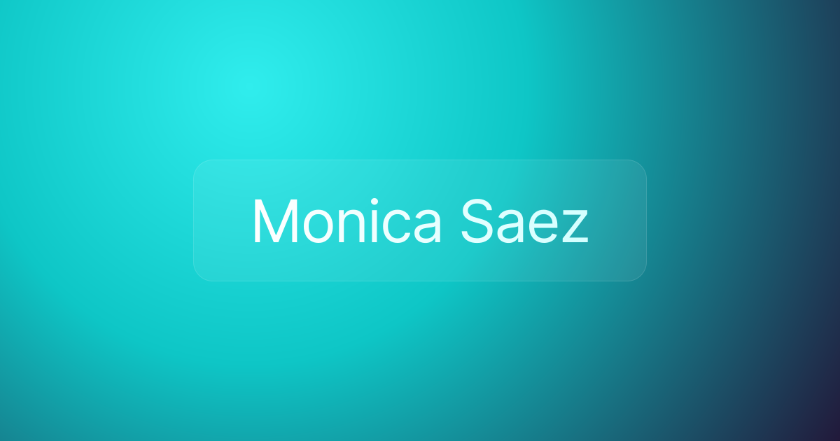 Monica Saez