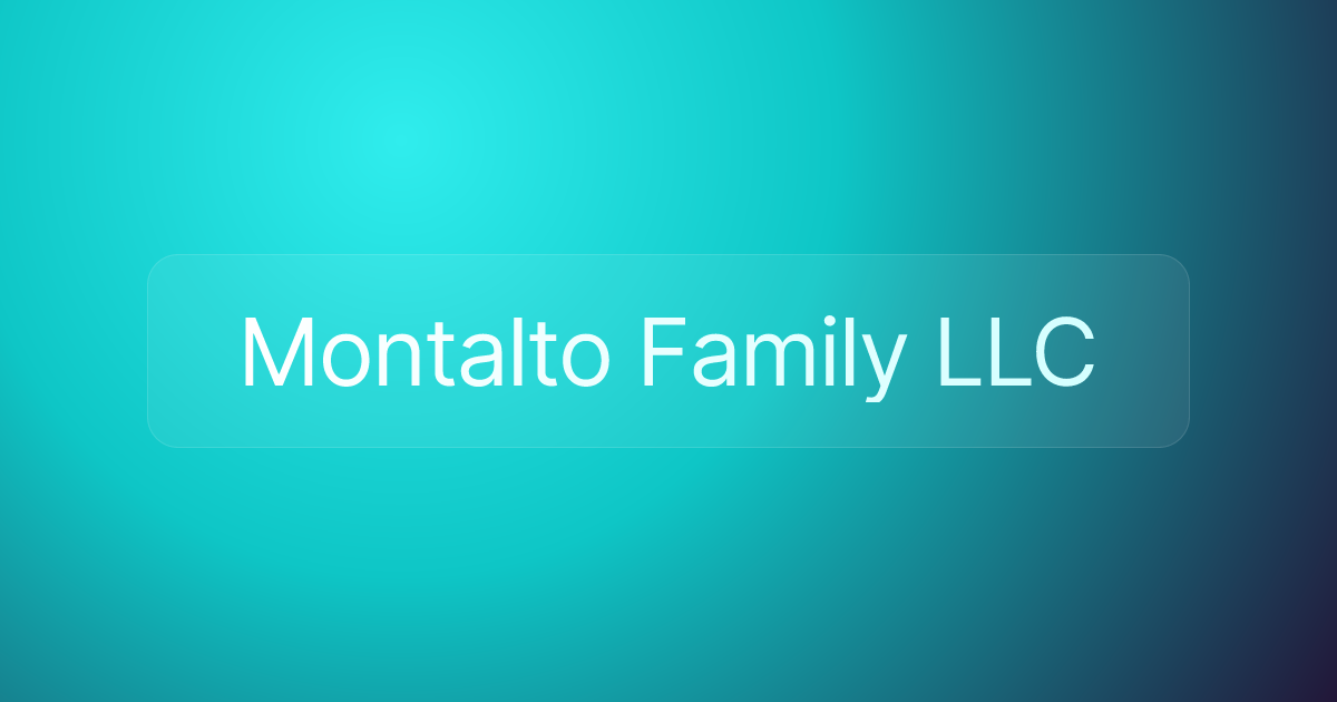 Montalto Family LLC