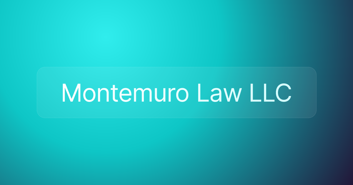 Montemuro Law LLC