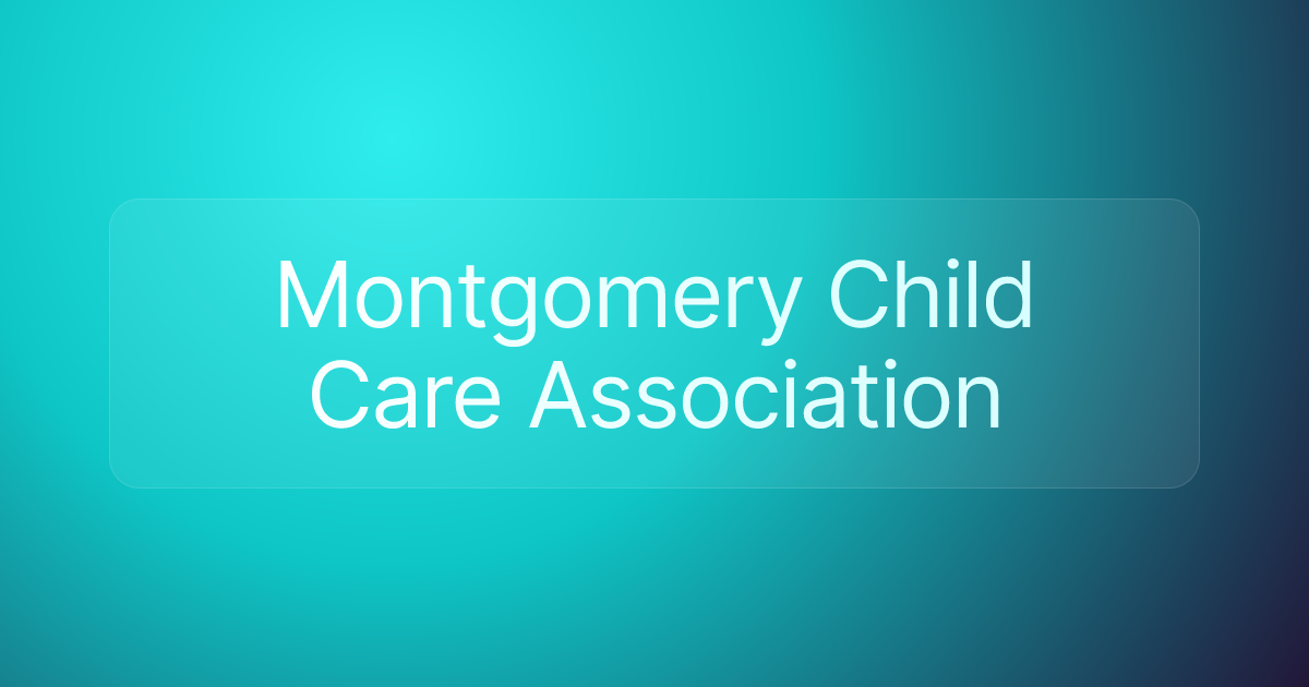 Montgomery Child Care Association