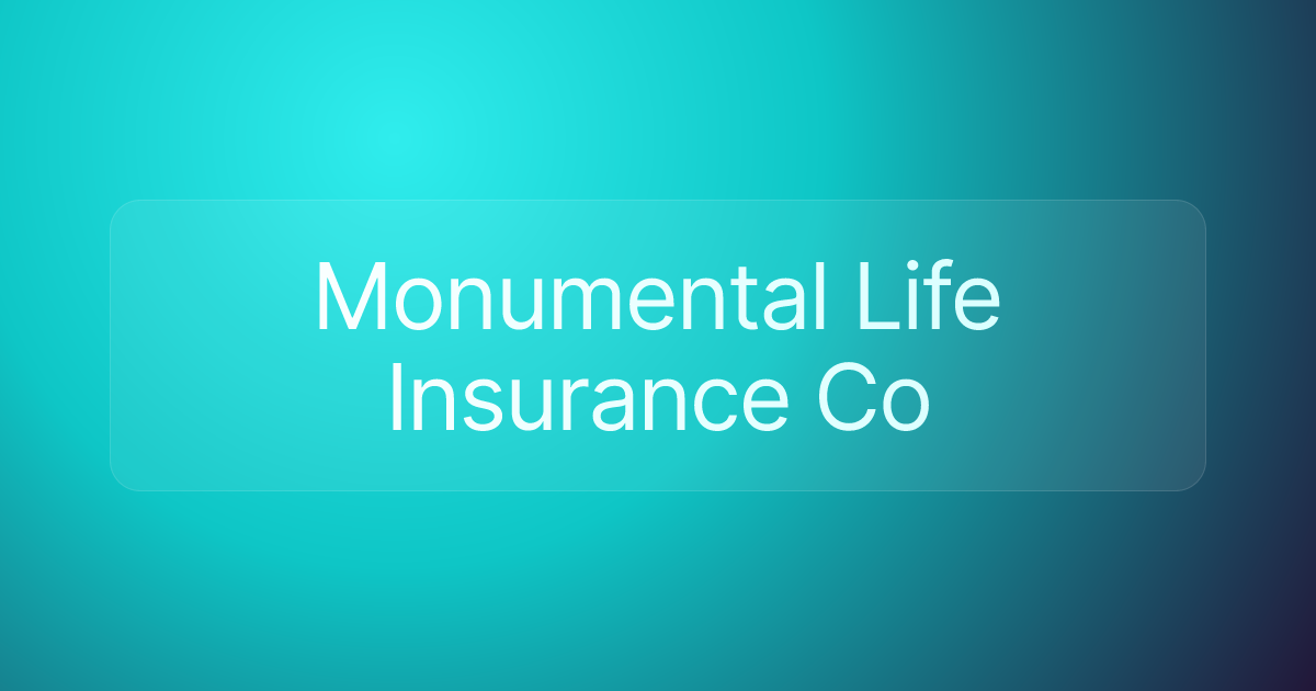 Monumental Life Insurance Co
