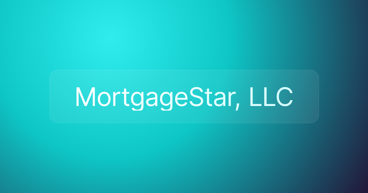 MortgageStar, LLC