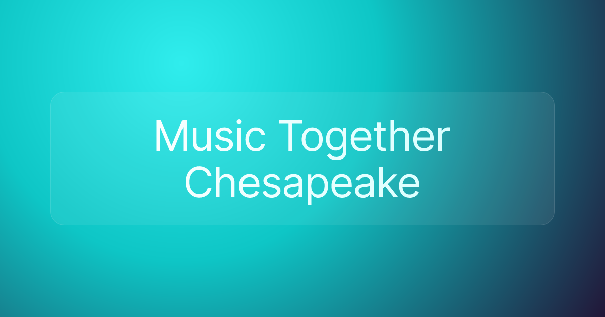 Music Together Chesapeake