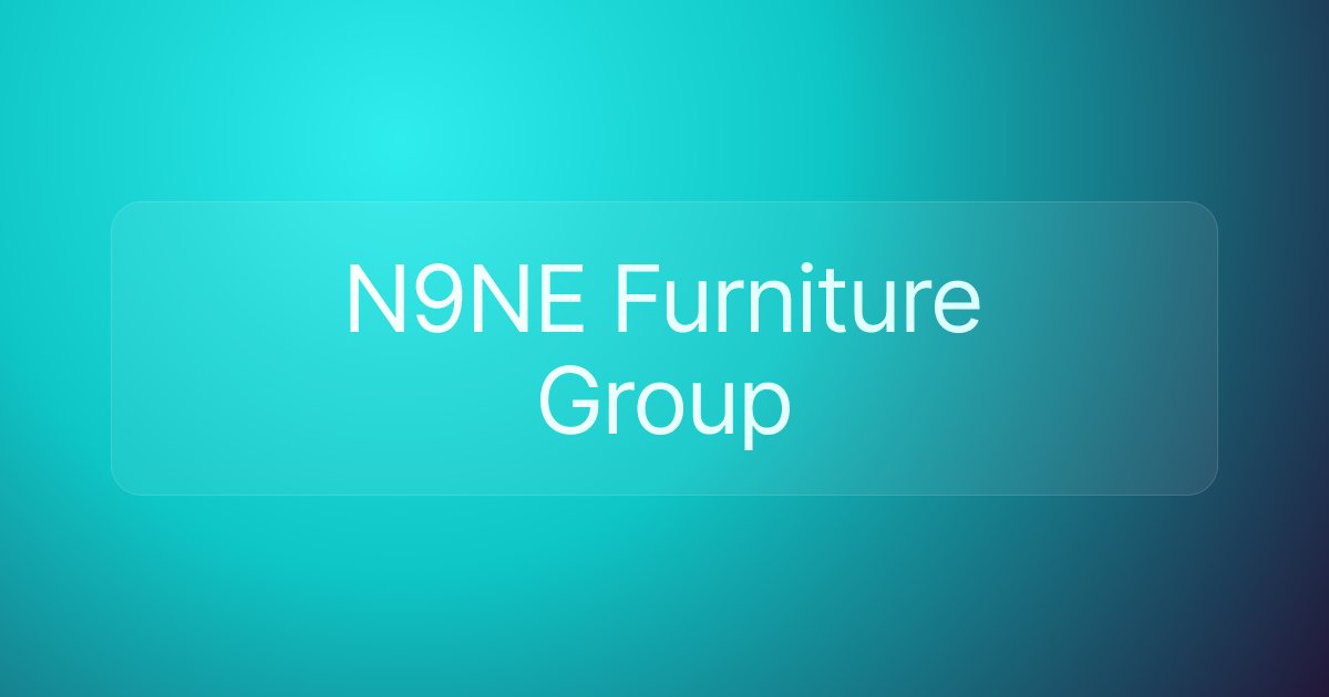 N9NE Furniture Group