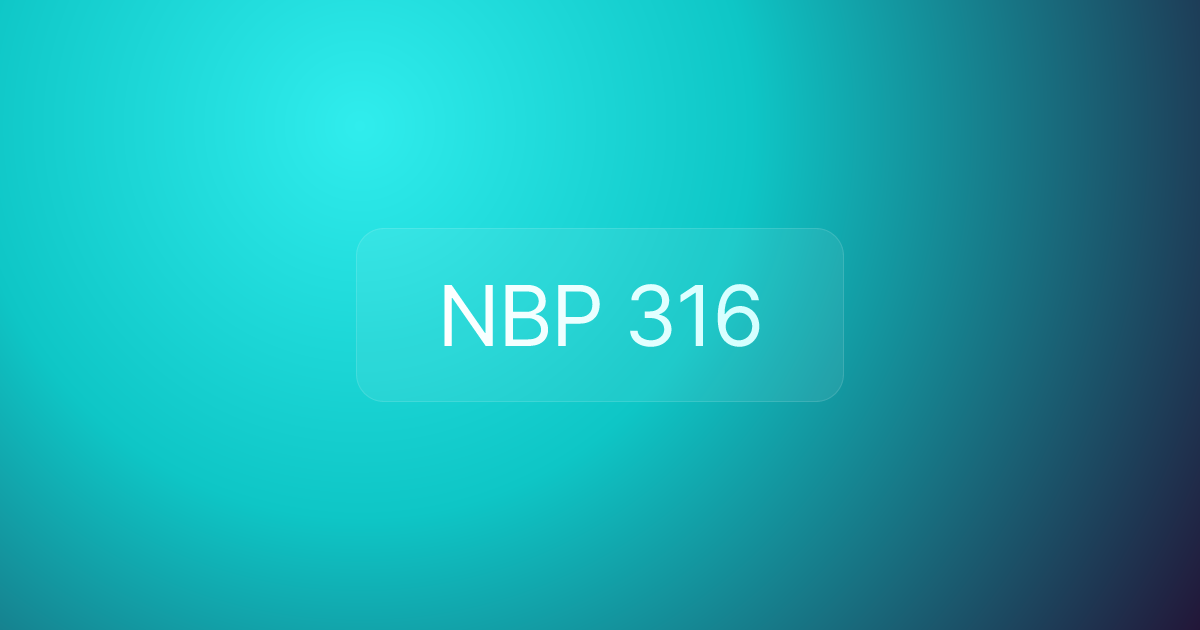 NBP 316