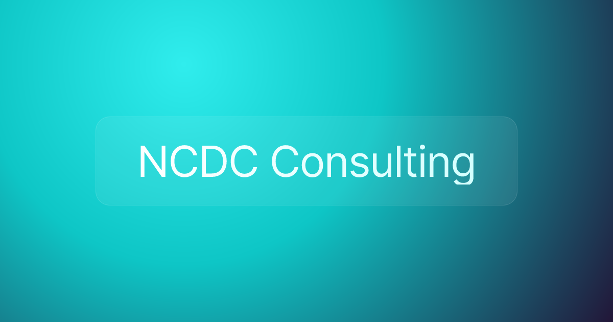 NCDC Consulting