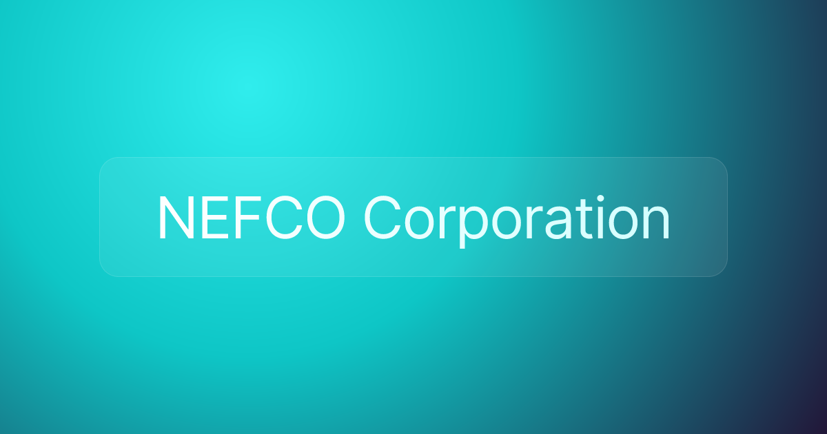 NEFCO Corporation