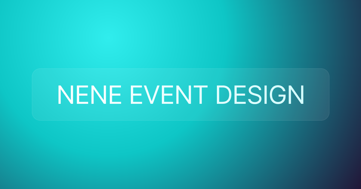 NENE EVENT DESIGN