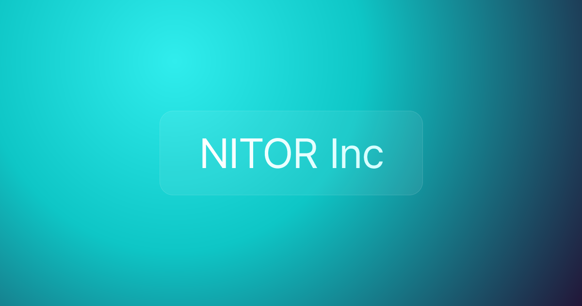 NITOR Inc