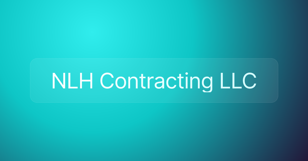 NLH Contracting LLC