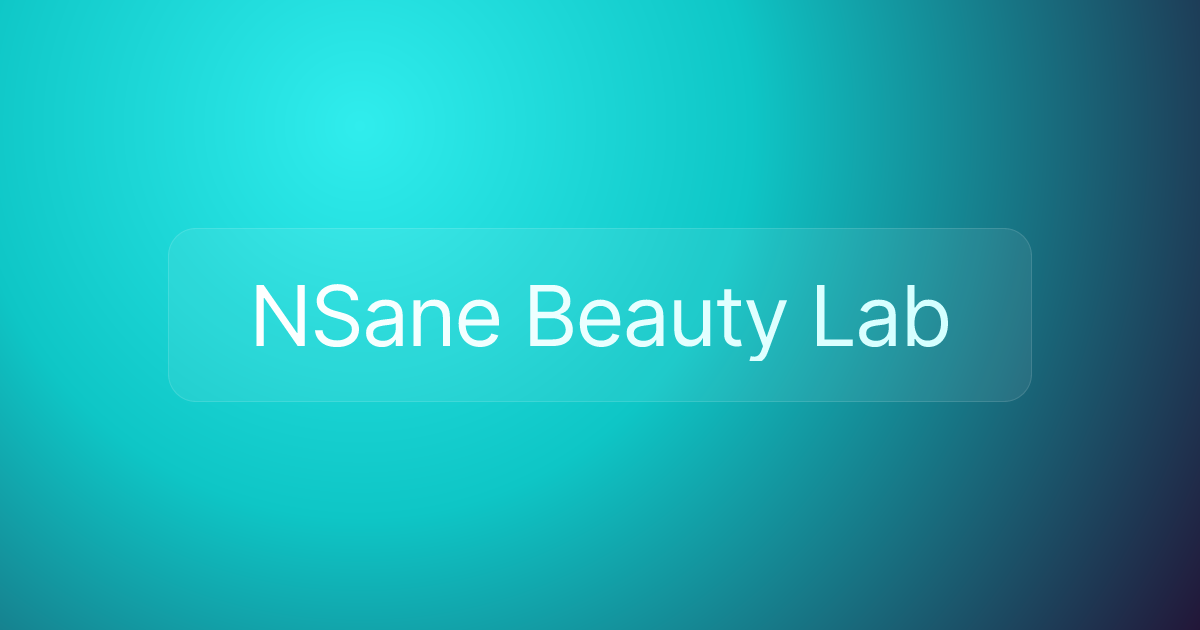NSane Beauty Lab