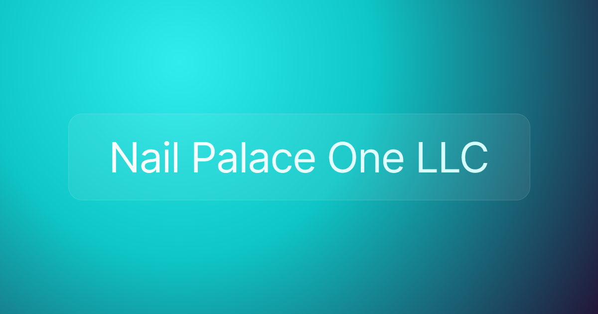 Nail Palace One LLC