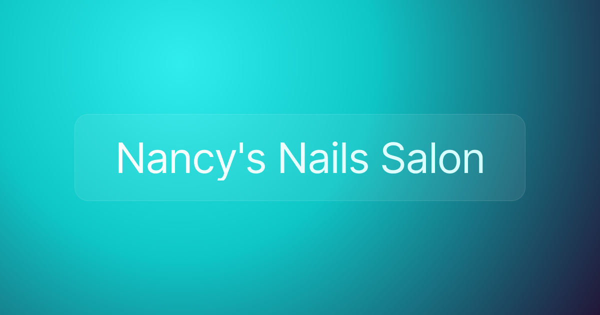 Nancy's Nails Salon