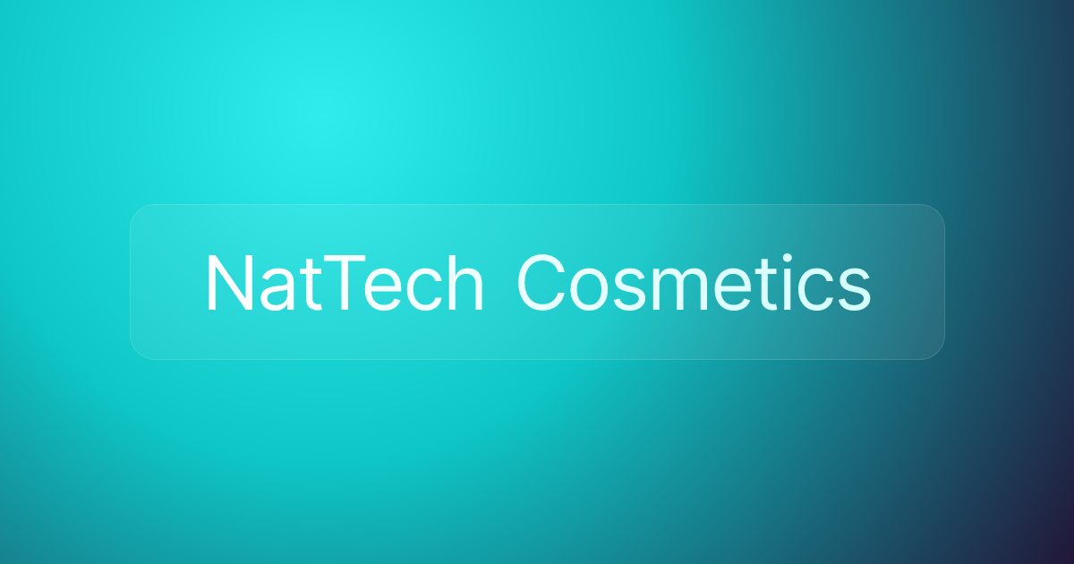 NatTech Cosmetics