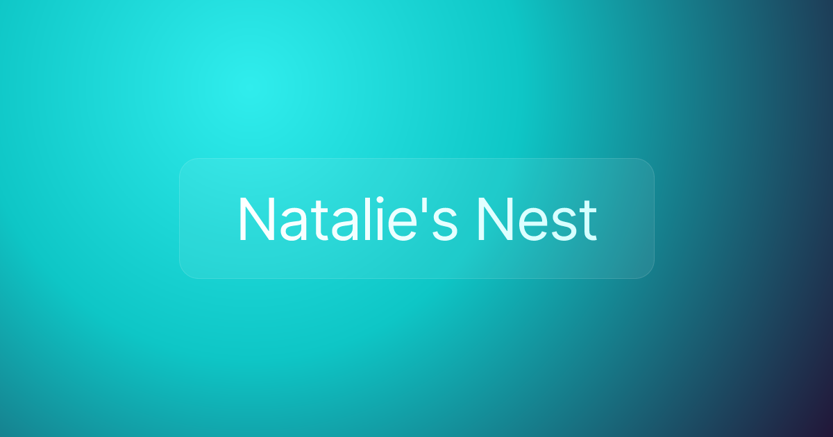 Natalie's Nest