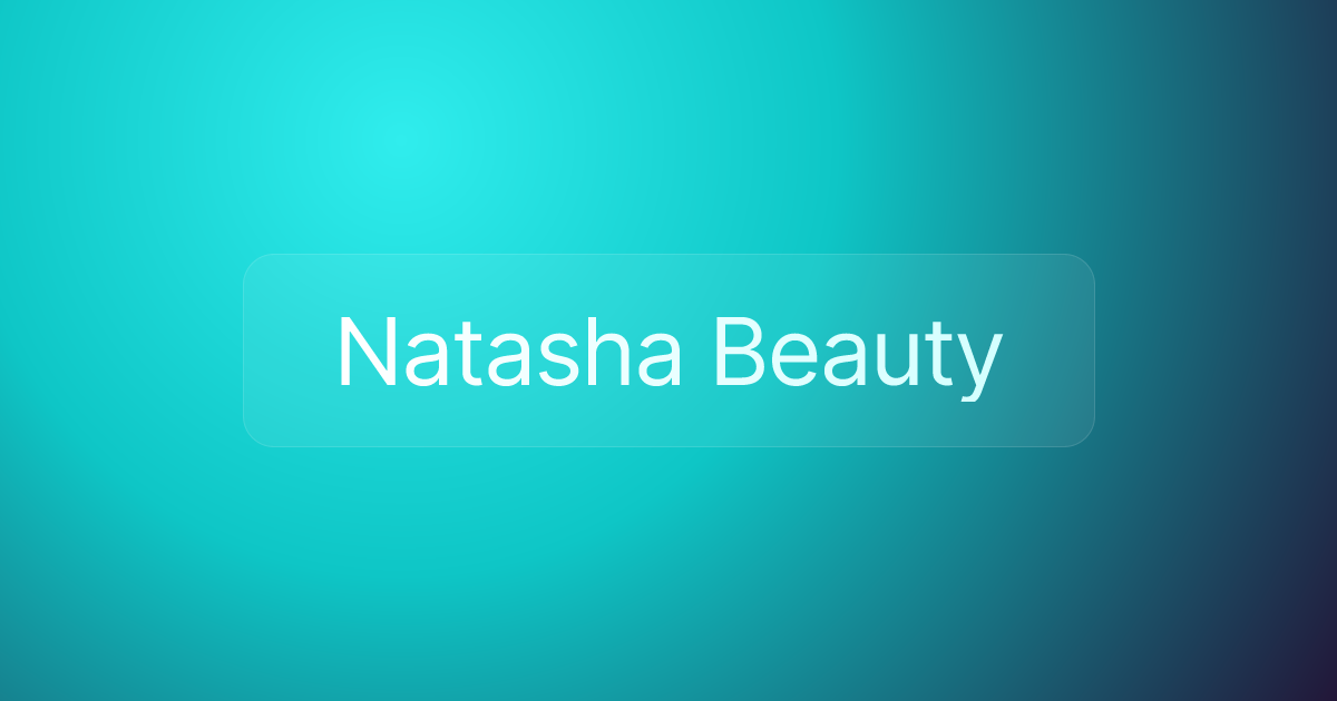Natasha Beauty