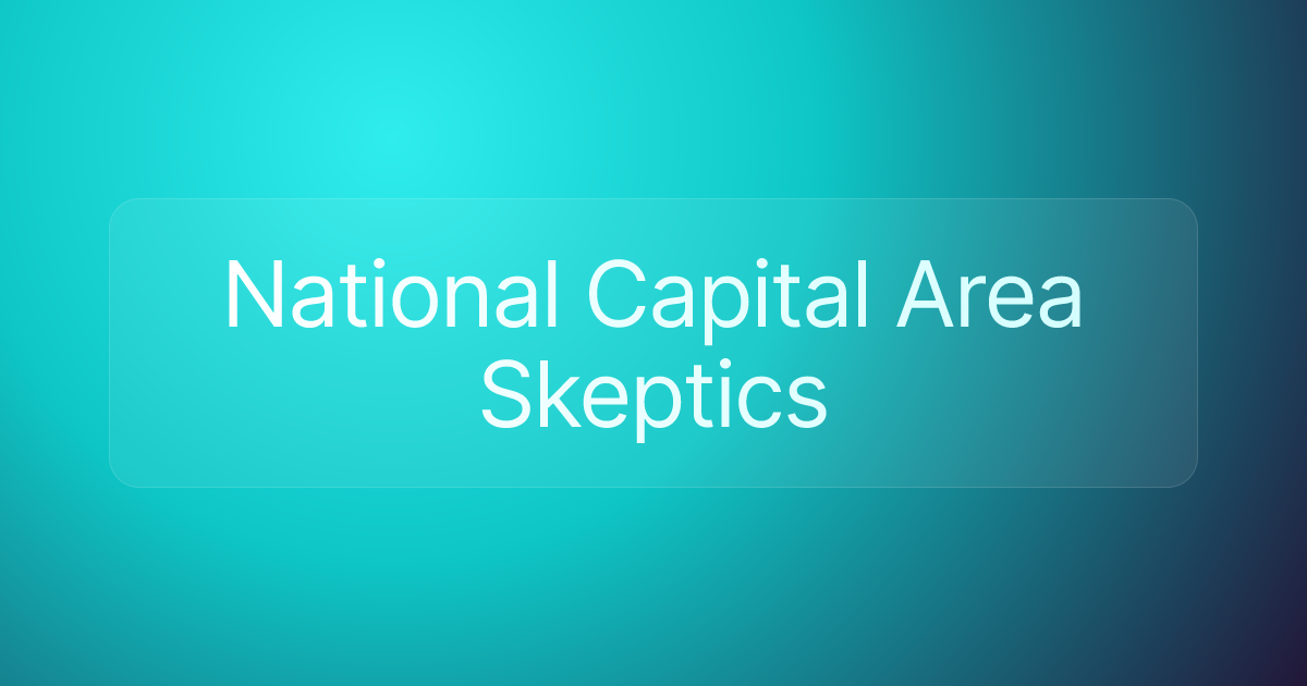 National Capital Area Skeptics