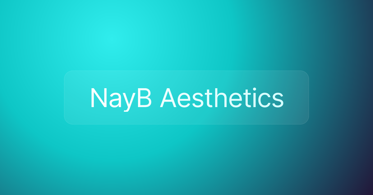 NayB Aesthetics