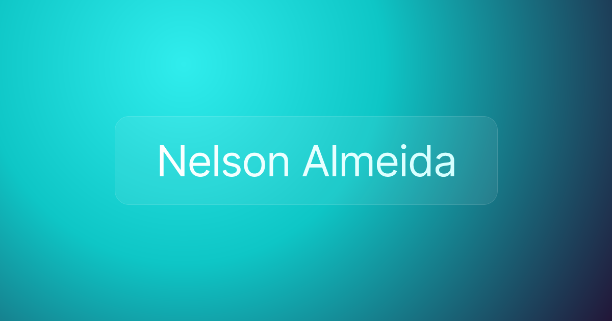 Nelson Almeida