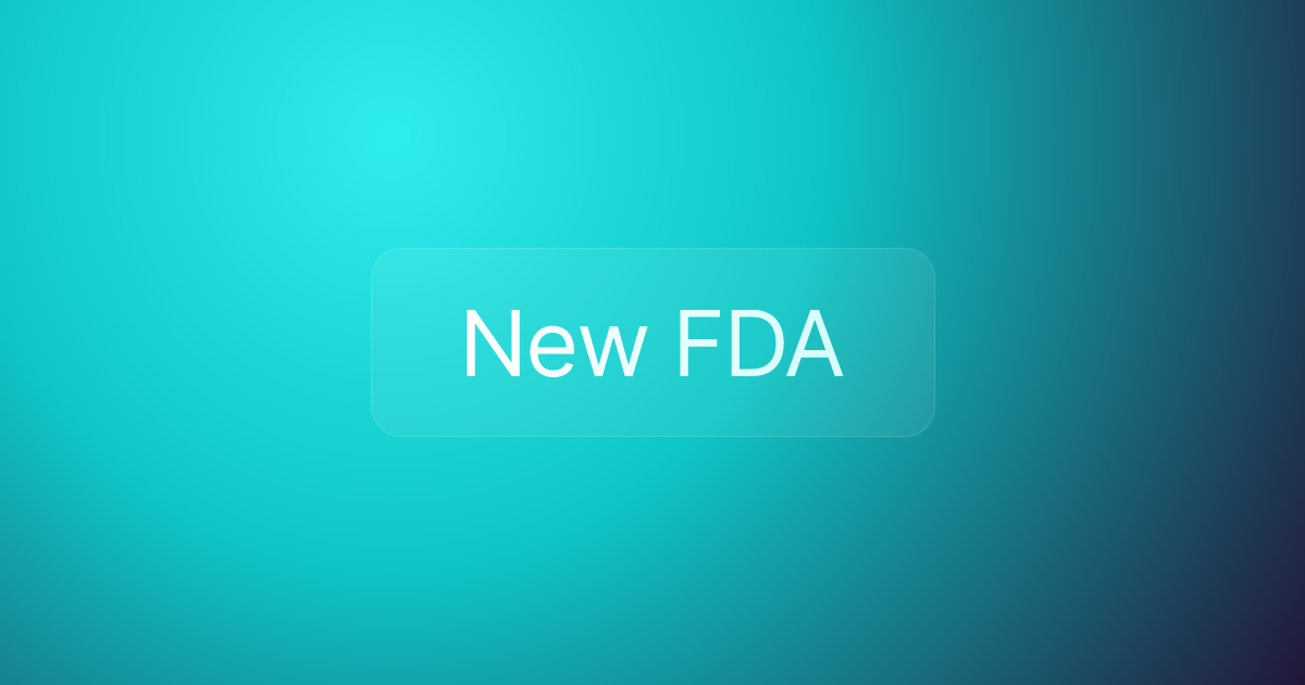 New FDA