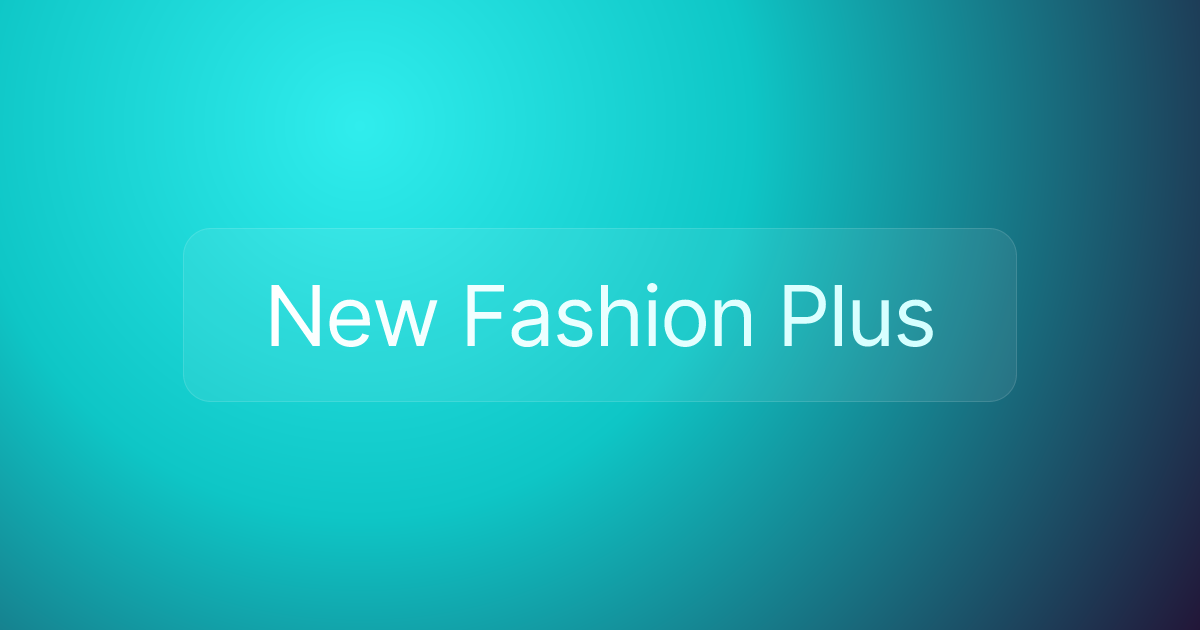 New Fashion Plus