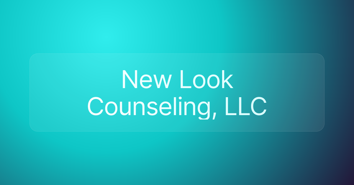 New Look Counseling, LLC