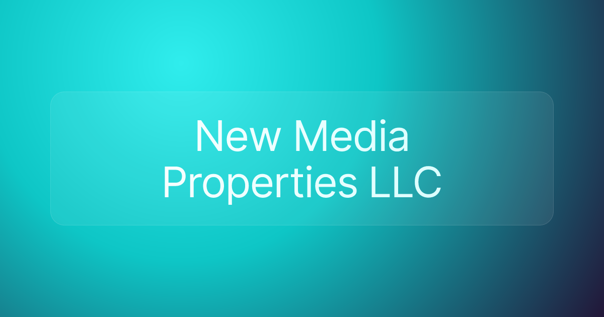 New Media Properties LLC