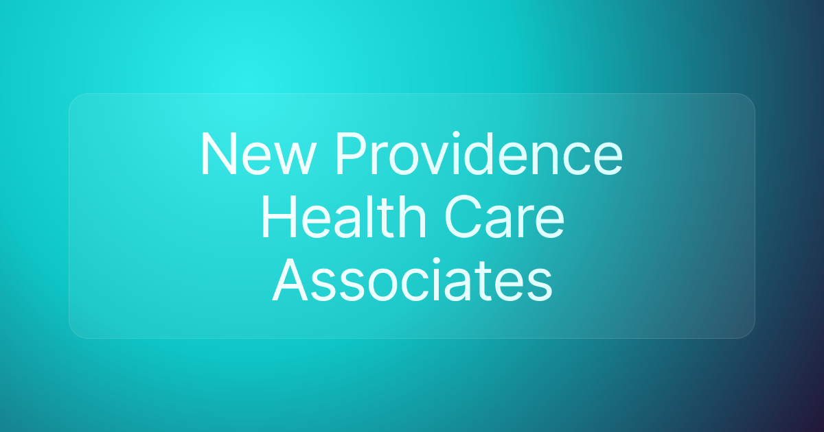 New Providence Health Care Associates