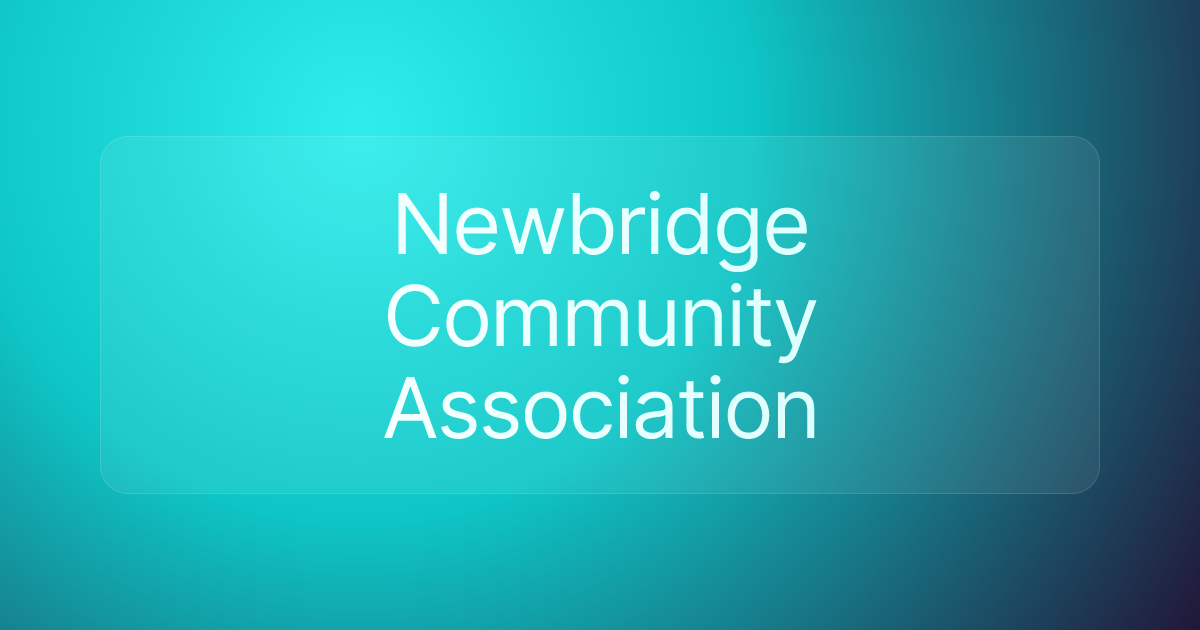 Newbridge Community Association