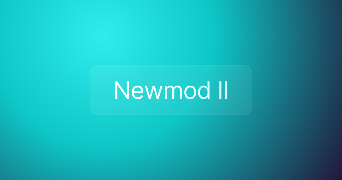 Newmod II