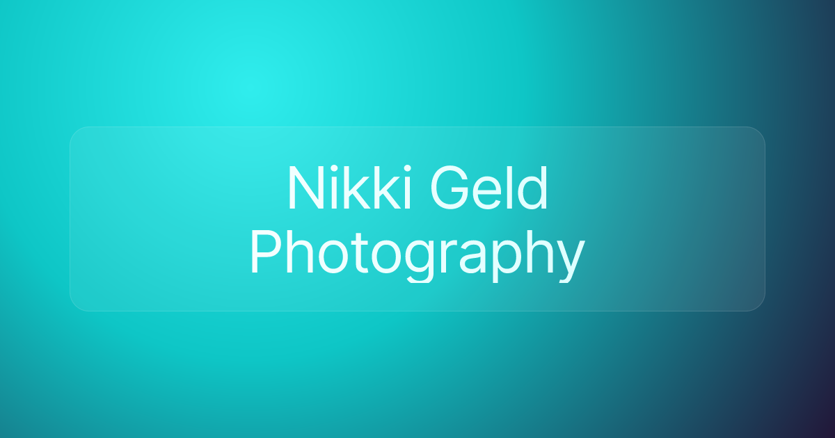 Nikki Geld Photography