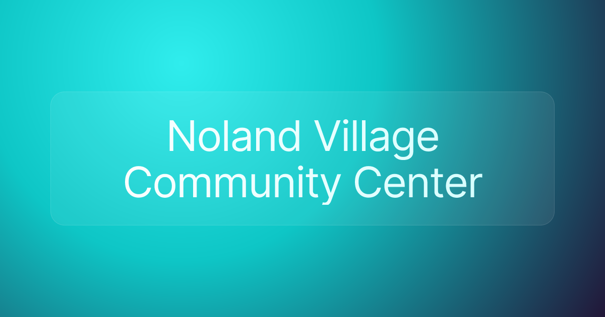 Noland Village Community Center