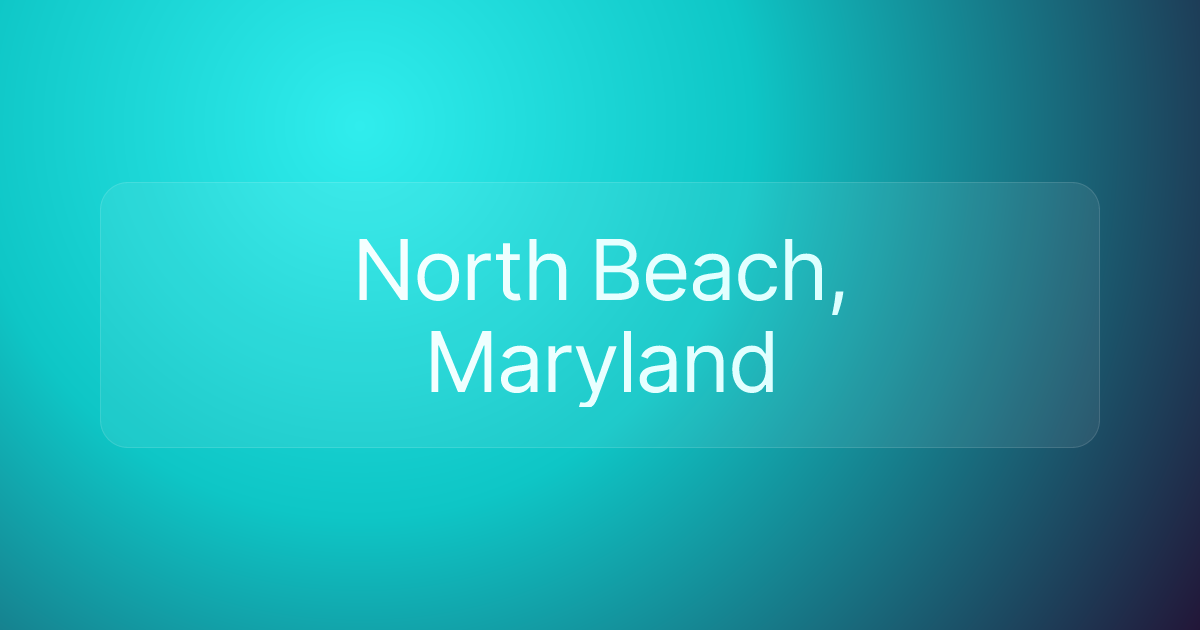 North Beach, Maryland