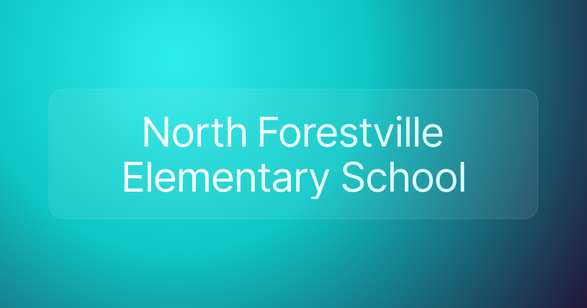 North Forestville Elementary School