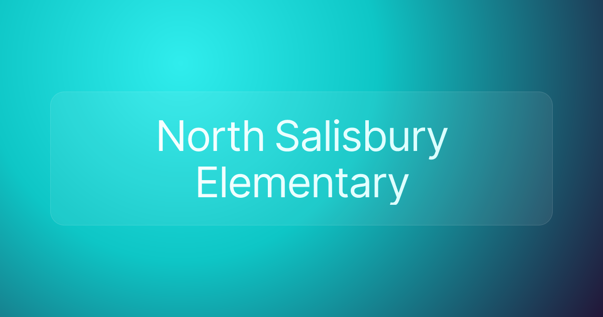 North Salisbury Elementary