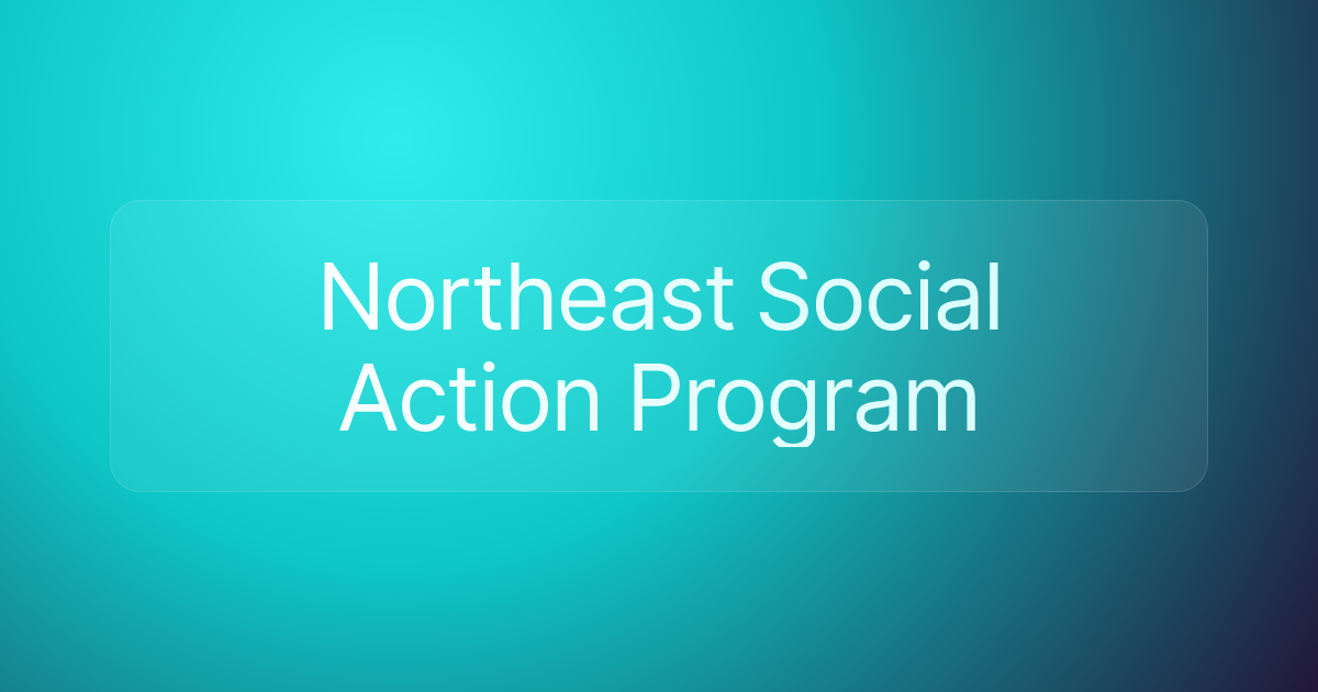 Northeast Social Action Program