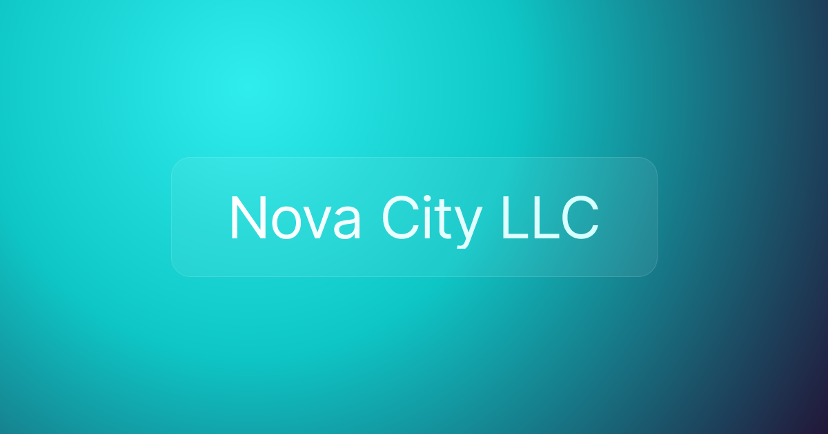 Nova City LLC