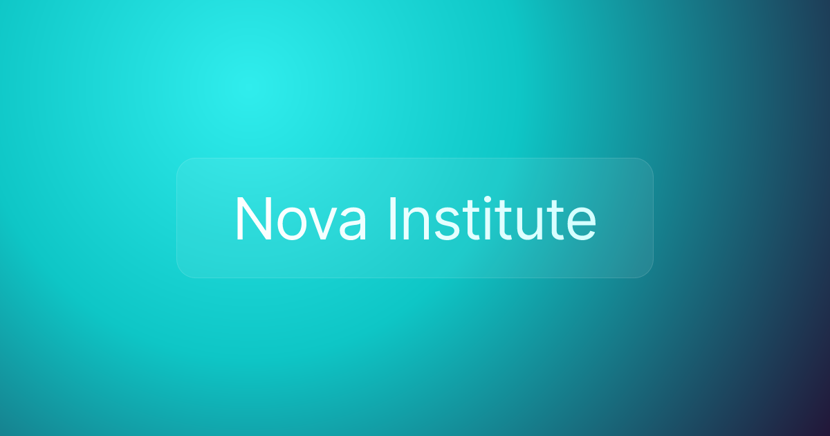 Nova Institute