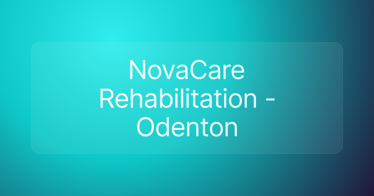NovaCare Rehabilitation - Odenton