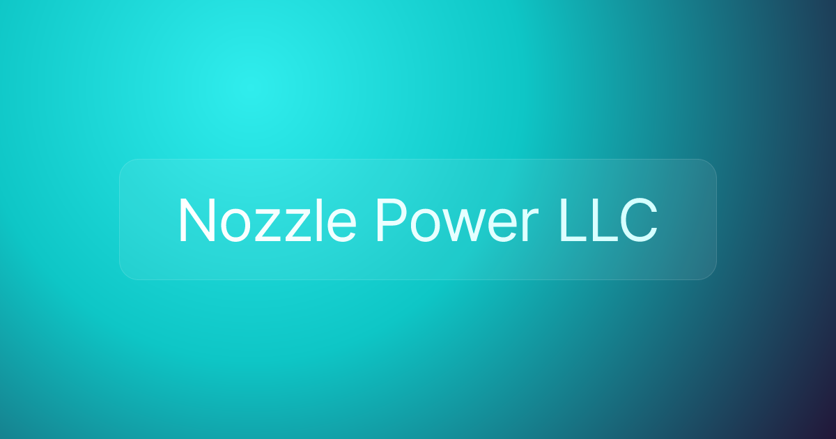 Nozzle Power LLC