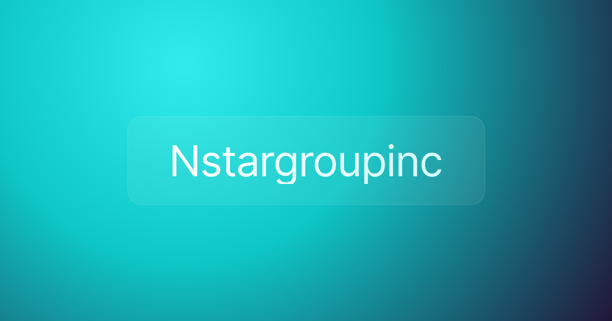 Nstargroupinc