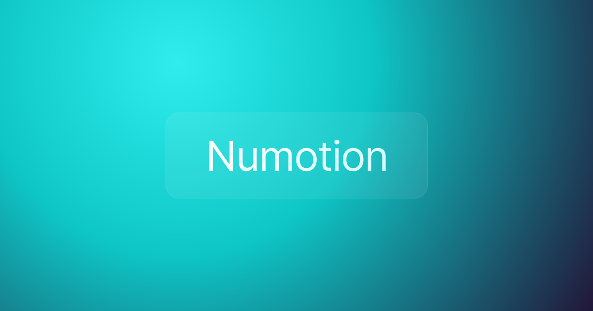 Numotion