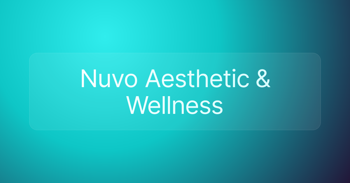 Nuvo Aesthetic & Wellness