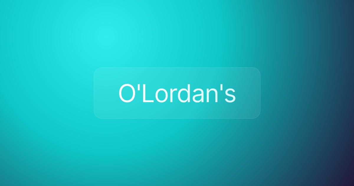 O'Lordan's