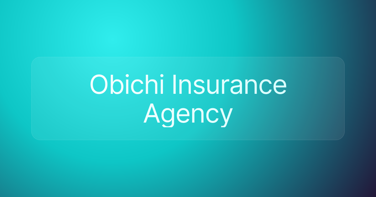 Obichi Insurance Agency