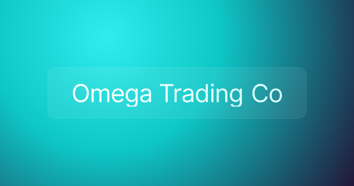 Omega Trading Co