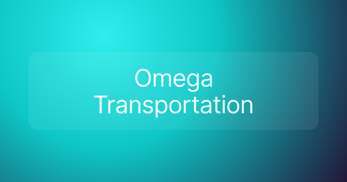 Omega Transportation