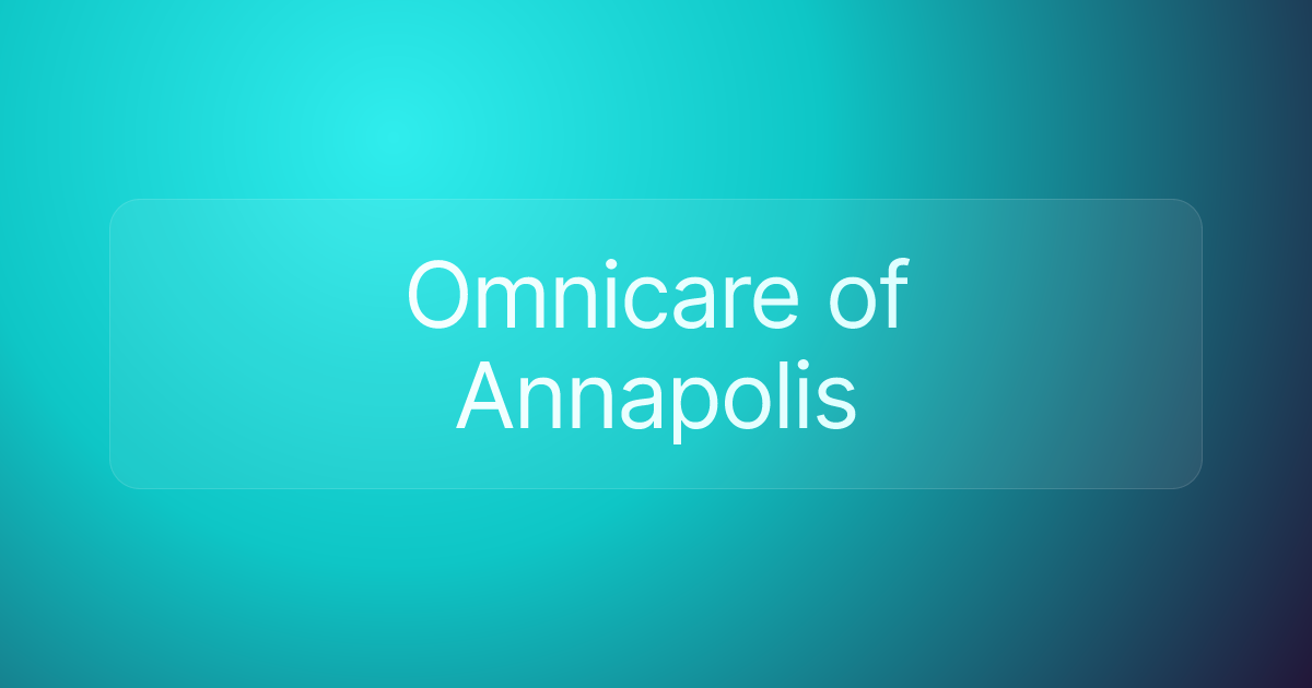 Omnicare of Annapolis
